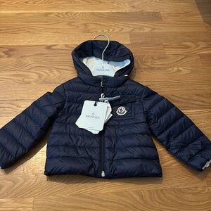 Brand new Moncler jacket - navy blue